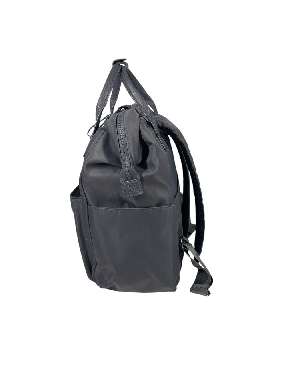 Baggallini Soho Travel Backpack Adjustable RFID Organizer Pockets Laptop Smoke - Picture 4 of 8
